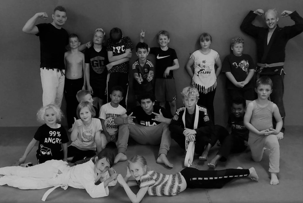 BJJ Børnehold med træning for børn